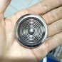 Mini Portable Round Ashtray - Small Stainless Steel Pocket Tray, Always Number 1