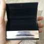 Vintage Enoc Leather & Steel Cigarette Box - Democratic Republic of the Congo