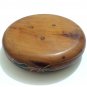 Vintage Handmade Thuya Wood Lumber Ashtray - 100% Handcrafted From Morocco