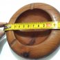 Vintage Handmade Thuya Wood Lumber Ashtray - 100% Handcrafted From Morocco