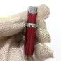 Vintage COLTON Red Crystal Gemstone Lighter Smoked Collectible Working Conditon