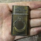 Vintage New Jet Flame Windproof Lighter Bronze Collectible Tabacco Flag Türkiye
