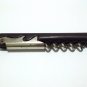 Vintage Pocket Corkscrew Opener - Pat. Pending, Brown Handle - Made in Italy