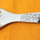 Vintage Drink Buvez Coca Cola Bottle Old Opener Portable 1990s From Morocco
