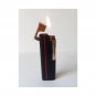 Elegant Black, Gold & Red Lighter Japan, Butane Gas, Working, Collectible, Tabac
