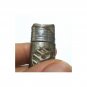 2000 Heart Silver Butane Gas Lighter Working Collectible Cigarette Flame Smoking