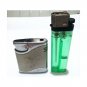 Electric Silver Pocket Gas Lighter Working Collector's Item Very Good Condition