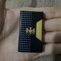 New Jet Flam Windproof Lighter Black & Gold Collectible Tabacco Smoking Working