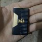 New Jet Flam Windproof Lighter Black & Gold Collectible Tabacco Smoking Working
