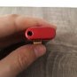 Vintage Starex 5 Red Electronic Battery Gas Lighter Collectible - Made in Japan