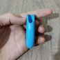 Vintage Blue Cover Case For BIC Lighter Plastic Smoking Collectible From France