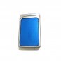 Vintage Old Synoco Normne Oval Gas Torch Lighter &acirc;�� Red & Blue, Working Condition
