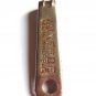 Vintage Valverde Acqua Minerale Bottle Opener Advertising Steel Silver - Italy