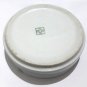 Rare Vintage MH Master Hotel Brescia Ashtray White Porcelain 1990s Made in Italy