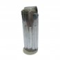 New Jet Flame Windproof Silver Lighter for Smoking Cigarettes Collectible