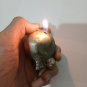 Skull Skeleton Shaped Cigar/Cigarette Lighter Refillable Butane Gas Normal Flame