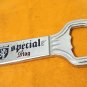 Vintage Rare Speciale Flag Beer Bottle Opener 1980s France Collectible Bar Tool