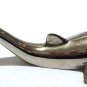 Vintage Silver Bottle & Can Opener - Decorated Big Dolphin Figure, 144.7g