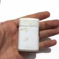ATOMIC White Rubber Gas Torch Lighter – Turbo Jet Flame, Refillable, Windproof