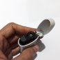 ATOMIC White Rubber Gas Torch Lighter – Turbo Jet Flame, Refillable, Windproof