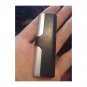 Windproof Jet Flame Lighter Black & Silver Color Collectible Smoking - Working