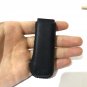 Vintage Old Golden American Lighter, Black Shuanc Long, Original Pocket Leather