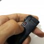 Vintage Old Golden American Lighter, Black Shuanc Long, Original Pocket Leather