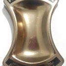 Vintage Royal Air Maroc Ashtray 1980s - Gold Color, Collectible Cigarette Holder