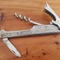 VINTAGE VERY RARE OPENER RIOJA BERBERANA CARTA DE PLATA SILVER COLOR FROM SPAIN