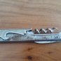 VINTAGE VERY RARE OPENER RIOJA BERBERANA CARTA DE PLATA SILVER COLOR FROM SPAIN