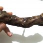 Vintage Lacquered Burl Wood Corkscrew - Grape Handle Wine Bottle Opener