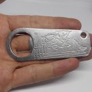 Vintage Very Rare Opener Bottle Solid Equestrian Horse Riding From France