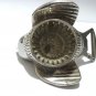 Vintage Silver-Plated Bottle & Can Opener - Decorated Bird Figure, 208g