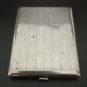 Vintage Cigarette Case Silver Color Made in Austria Beautiful Design 1970s