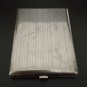 Vintage Cigarette Case Silver Color Made in Austria Beautiful Design 1970s