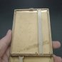 Vintage Cigarette Case Silver Color Made in Austria Beautiful Design 1970s