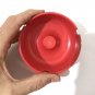 Vintage Red Round Plastic Ashtray ** Made in Germany **