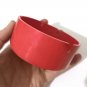 Vintage Red Round Plastic Ashtray ** Made in Germany **