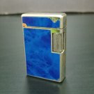 Vintage Lighter Collectible MR DORIS Blue Gold Color Butane Gas - Made in Japan