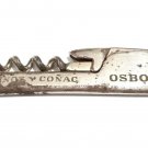 Vintage Rare Opener Osborne 1980s Corkscrew & Bottle Bar Wine Key Made in Spain Vintage Rare Opener Osborne 1980s Corkscrew & Bottle Bar Wine Key Made in Spain