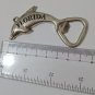 Vintage Opener Bottle Florida Dolphin Style Metal Keychain Pendant For Beer