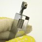 Vintage Lighter Noble Gas Luna 1980s Lighter Silver Color Collectible Tabacco