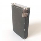 Vintage Rare Silver Match Lighter Collectible Black Elegant Classic France