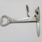 Vintage Opener Cognac Bisquit A.Sarry Thiers Bottle Cap & Corkscrew From France