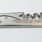 Vintage Opener Tres Marias Vinho Verd Bottle Cap & Corkscrew Produce of Portugal