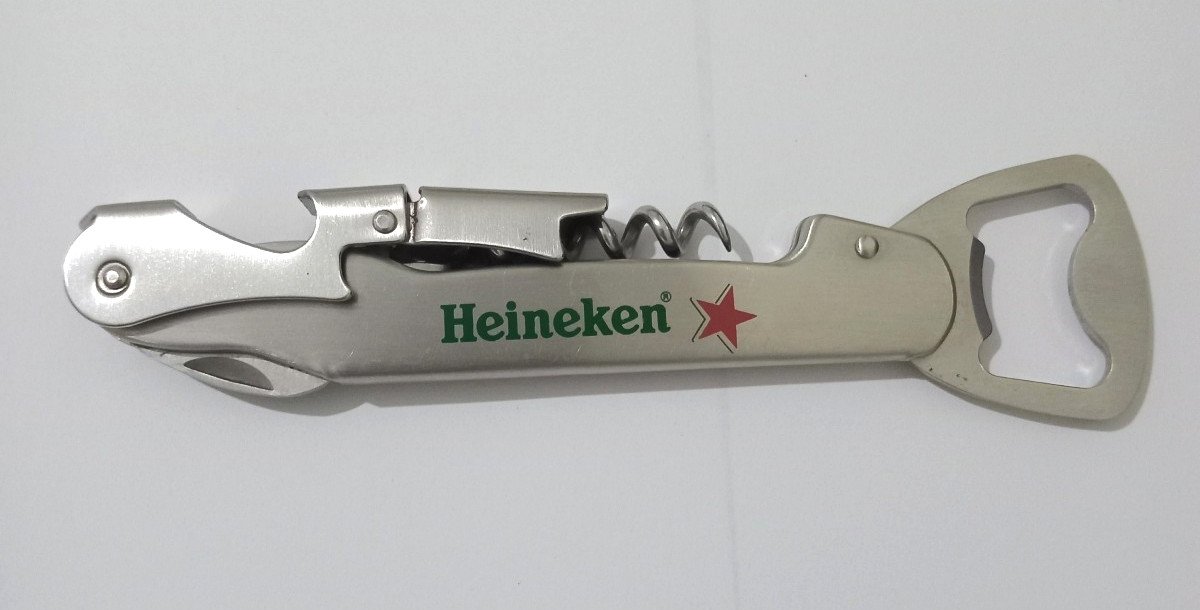 Heineken Enjoy Responsibly Waiters Multifunctional Corkscrew and Bottle Opener