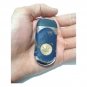 Windproof Jet Flame Lighter Blue Silver Gold Butane Refillable Works Well