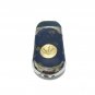 Windproof Jet Flame Lighter Blue Silver Gold Butane Refillable Works Well