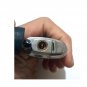 Windproof Jet Flame Lighter Blue Silver Gold Butane Refillable Works Well