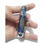 Windproof Jet Flame Lighter Blue Silver Gold Butane Refillable Works Well
